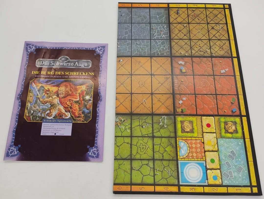 Schmidt Spiele -Das schwarze Auge "Burg des Schreckens" von 1991 – Bild 4