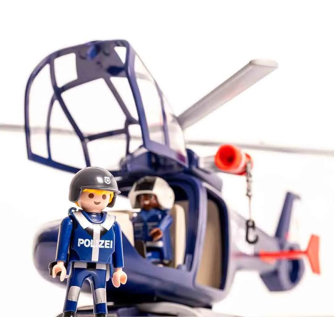 Playmobil 5042 Hubschrauber der Carabinieri – Bild 3