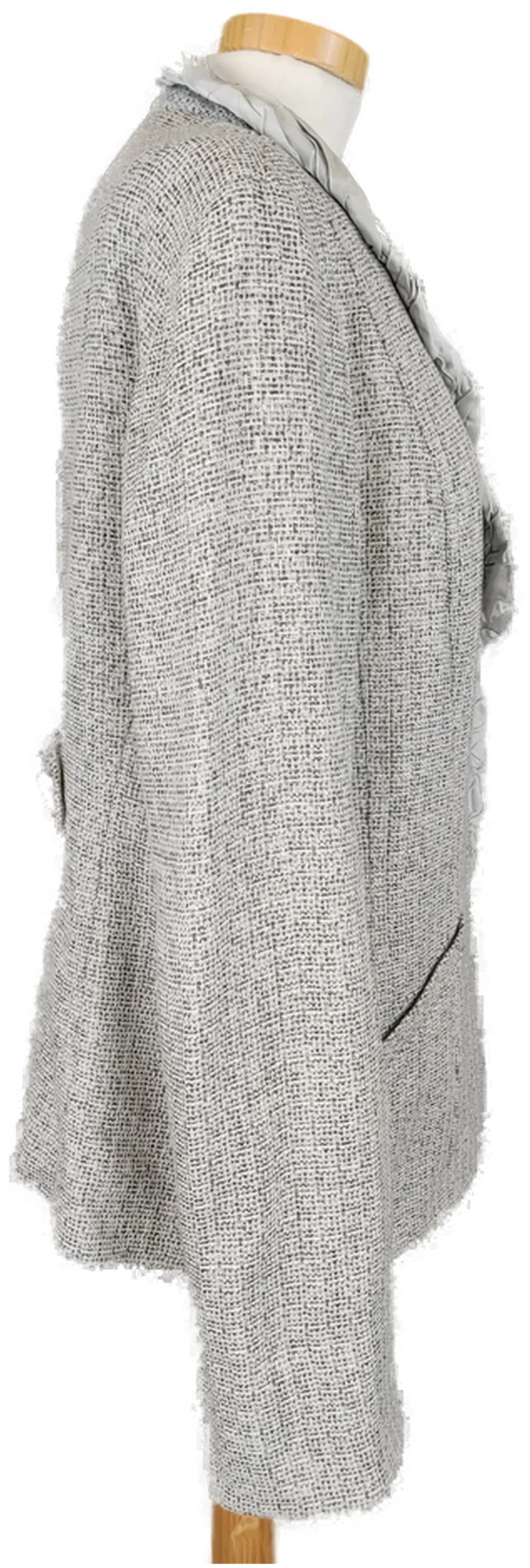BIBA Damen Bouclé-Blazer grau/silber - XL/42 – Bild 2