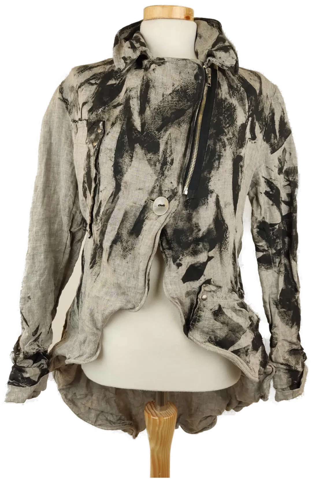 Studio B3 Damenjacke grau/schwarz - M/38 - Bild 4