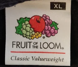 Fruit of the Loom Cioran Herrenshirt schwarz Gr. XL – Vorschau 3