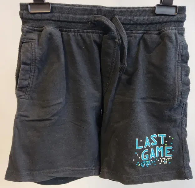 YFK Kindershort schwarz - 128 - Bild 4