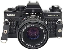 PRAKTICA B200 ELECTRONIC - analoge Kamera - inkl. verschiedene Objektive  - Bild 2