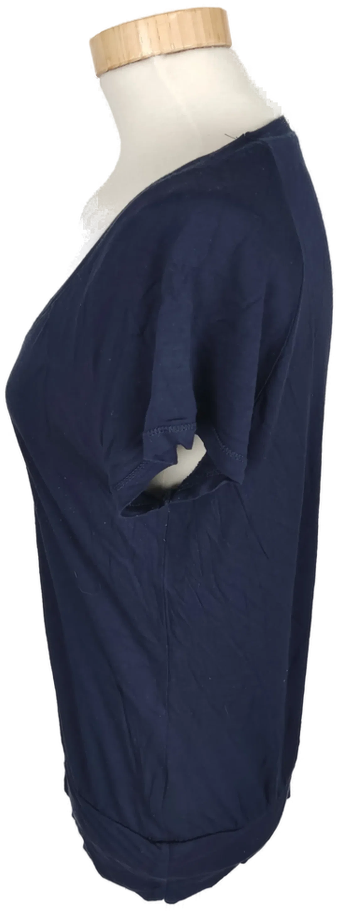T-Shirt "Tom Tailor", kurzarm mit Rundhalsausschnitt, dunkelblau, Größe M – Bild 2