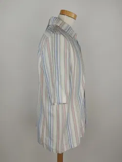 Givn Herren Kurzarmhemd gestreift - M / 48 - Bild 2