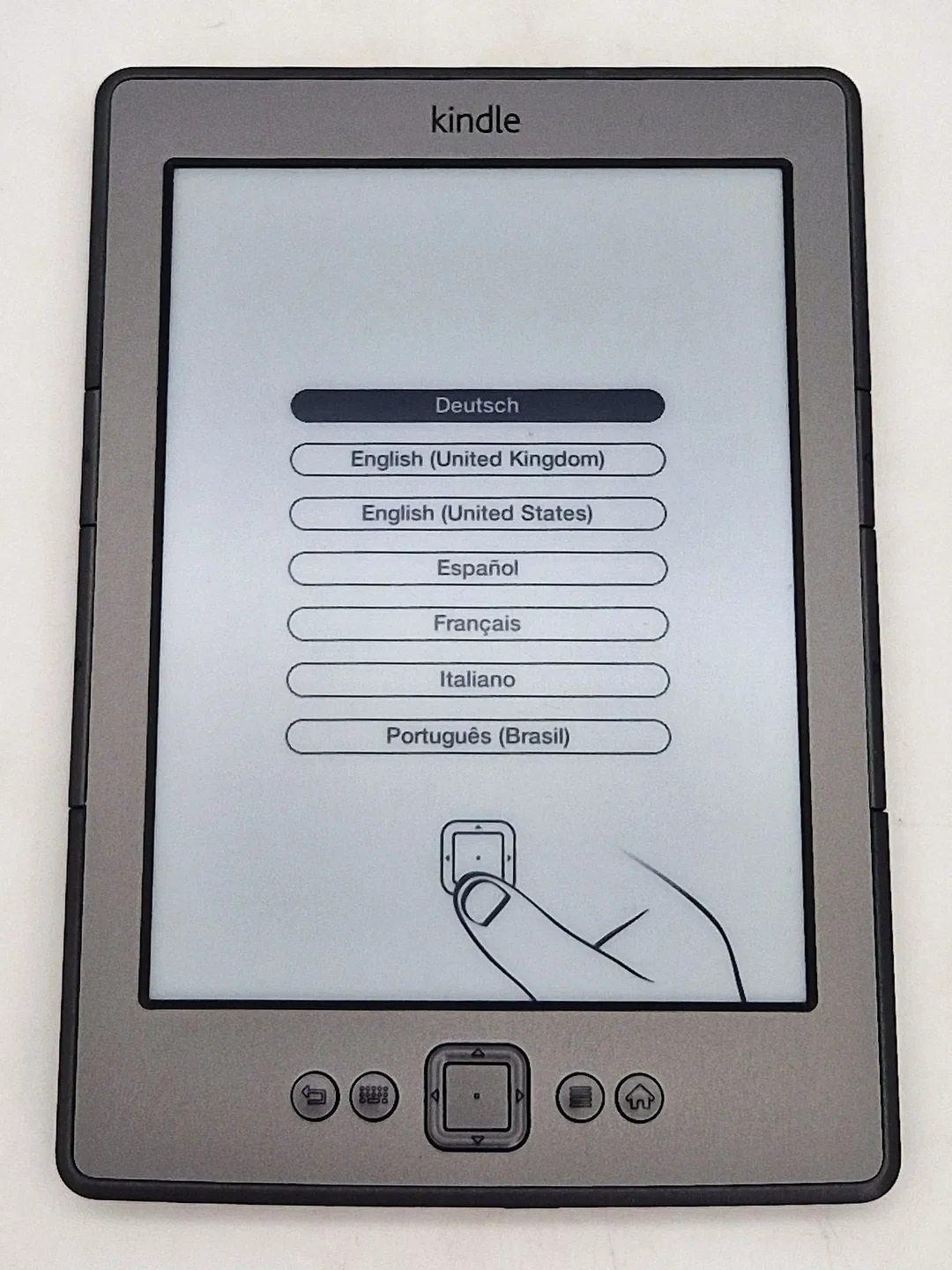 Kindle Graphite mit Hülle - 4. Generation - grau – Bild 4