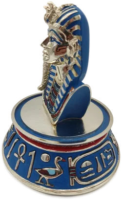 Tutanchamun Porzellan Totenmaske & Zertifikat von Franklin Mint | Ägyptischer Schatz - Bild 4