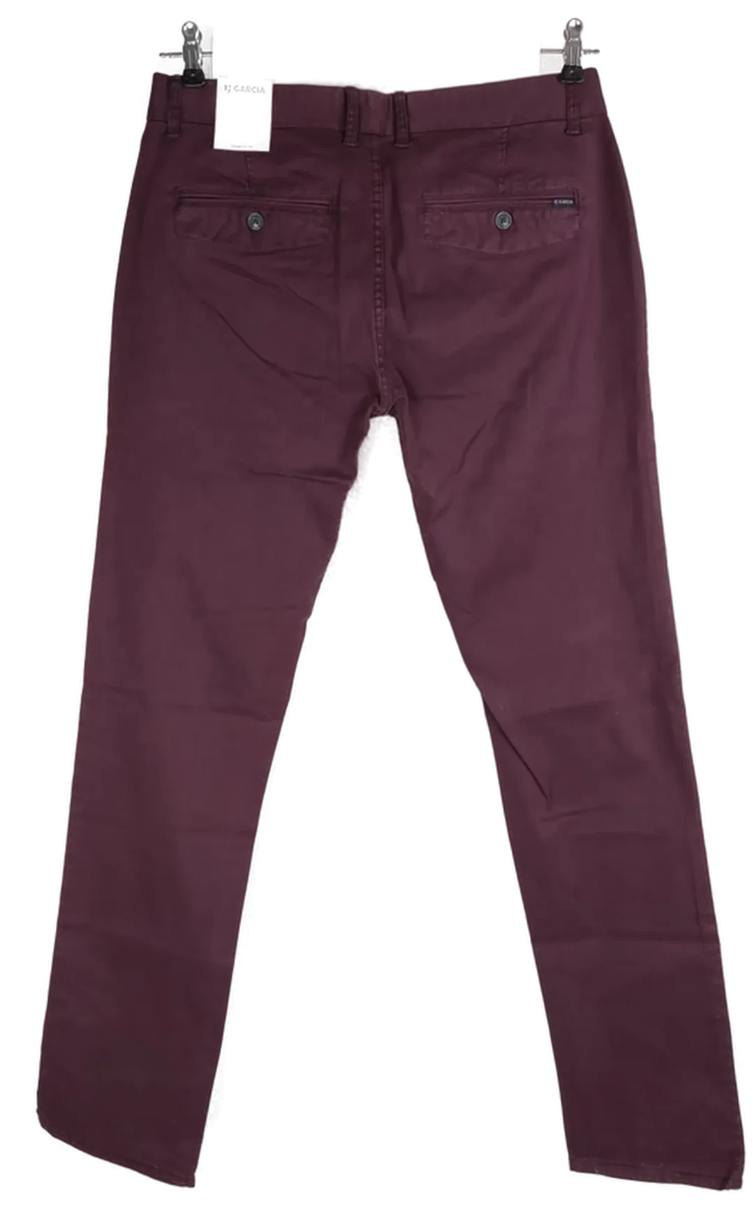 Garcia Herren Hose weinrot - 32/34 – Bild 2