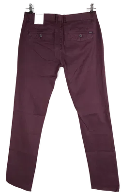 Garcia Herren Hose weinrot - 32/34 - Bild 2