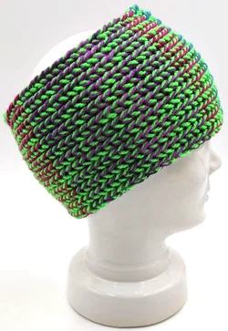 Handgestricktes Stirnband