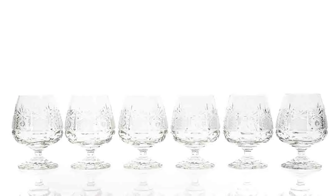 Cognacschwenker Bleikristall  Gläser-Set 6 Stück  – Bild 2
