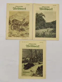 Österreichs Weidwerk - 11 Hefte - Jagdmagazin 1935 - Bild 3