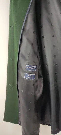 Schneiders Salzburg  Kaschmir Damenmantel, Schwarz Größe 42 – Neuwertig - Bild 11