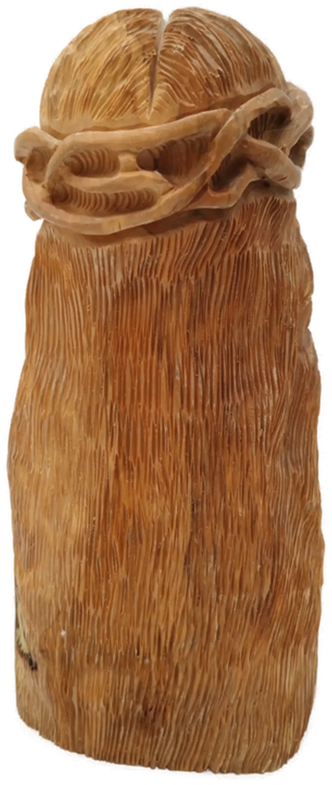 Jesus Büste aus Holz - handgeschnitzt – Bild 3