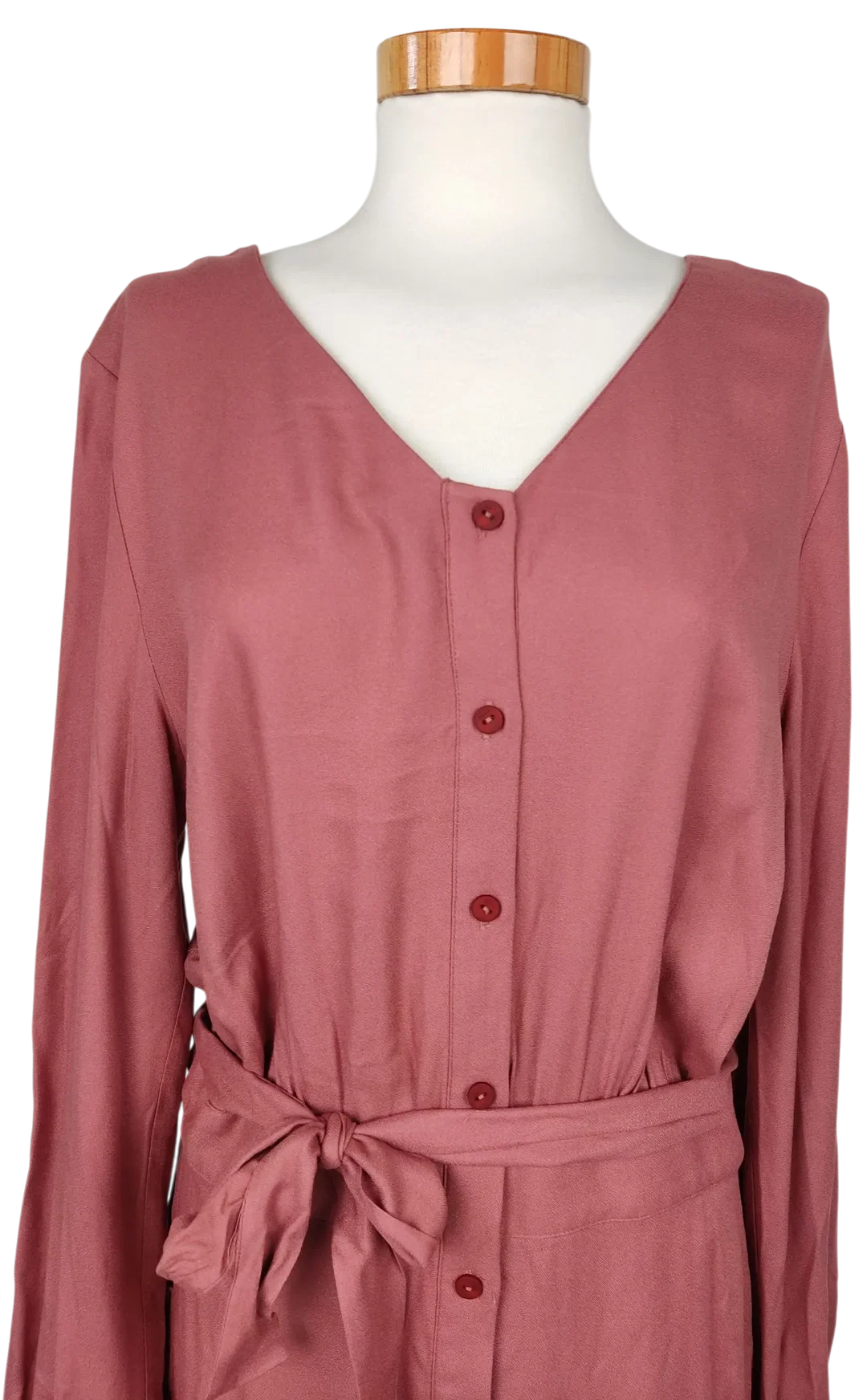 SKFK Damen Midikleid, altrosa - Gr. L  – Bild 4