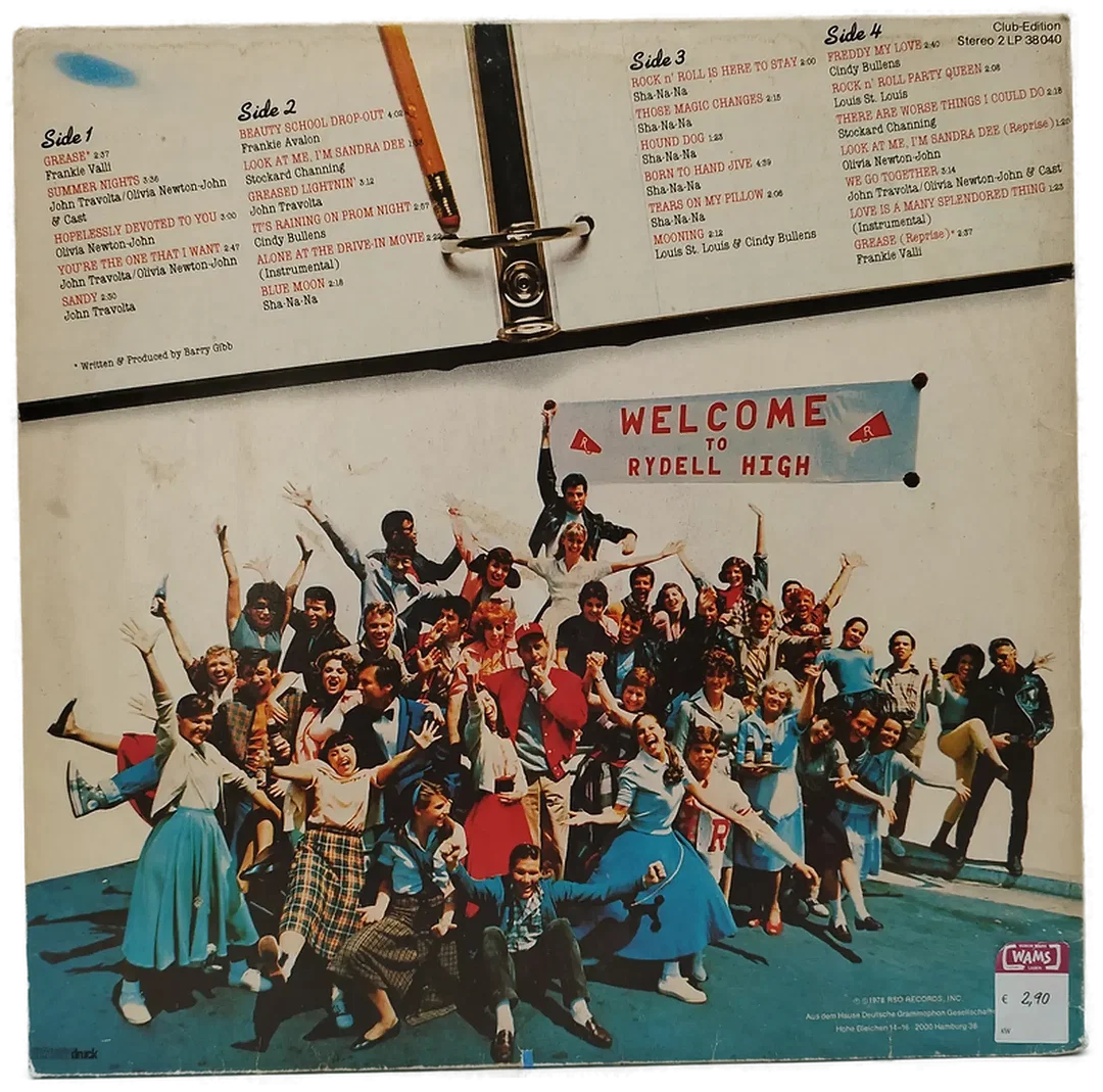 2LP Vinyl Grease Original Soundtrack 1978 | Retro-Kult – Bild 2