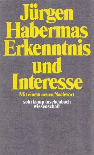 Erkenntnis und Interesse - Jürgen Habermas - Bild 1