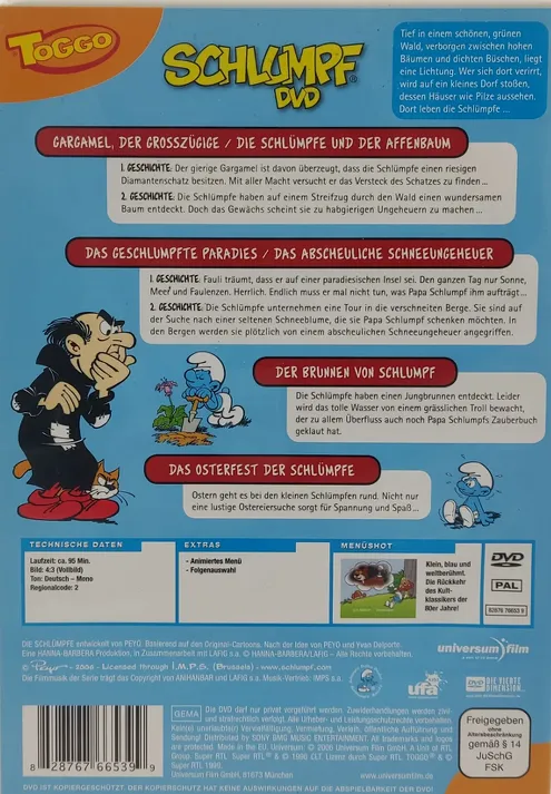 DVD Set "Die Schlümpfe" 5 DVDs – Bild 11
