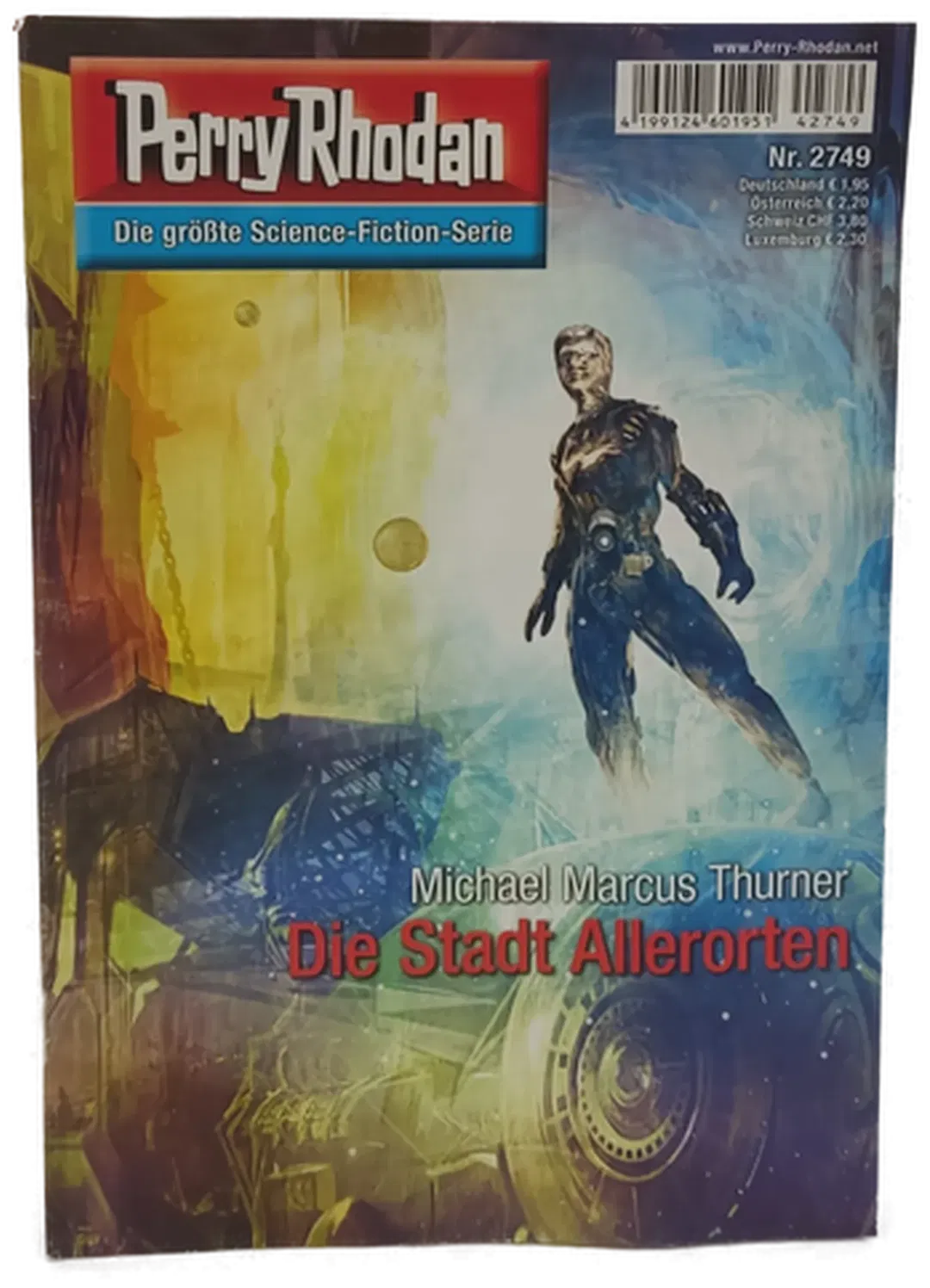  Romanheft Perry Rhodan Die Stadt Allerorten Erstauflage Nr. 2749 - Bild 1