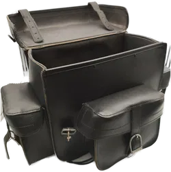 HELD Satteltasche, Leder, schwarz, Motorrad - Bild 2