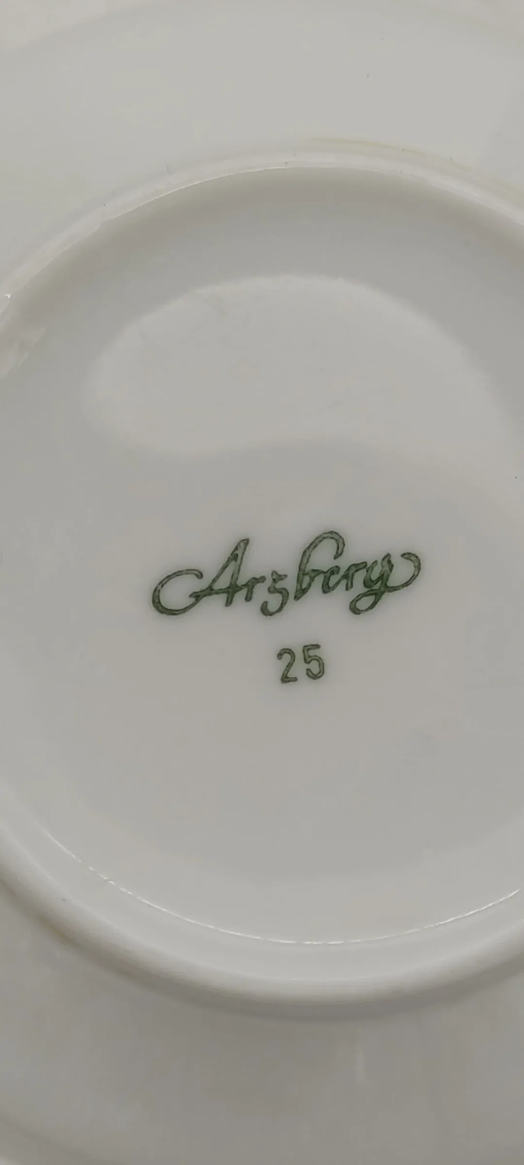 6 teiliges Arzberg Porzellan Kaffeeservice – Serie 25 – Fine China Vintage – Bild 9