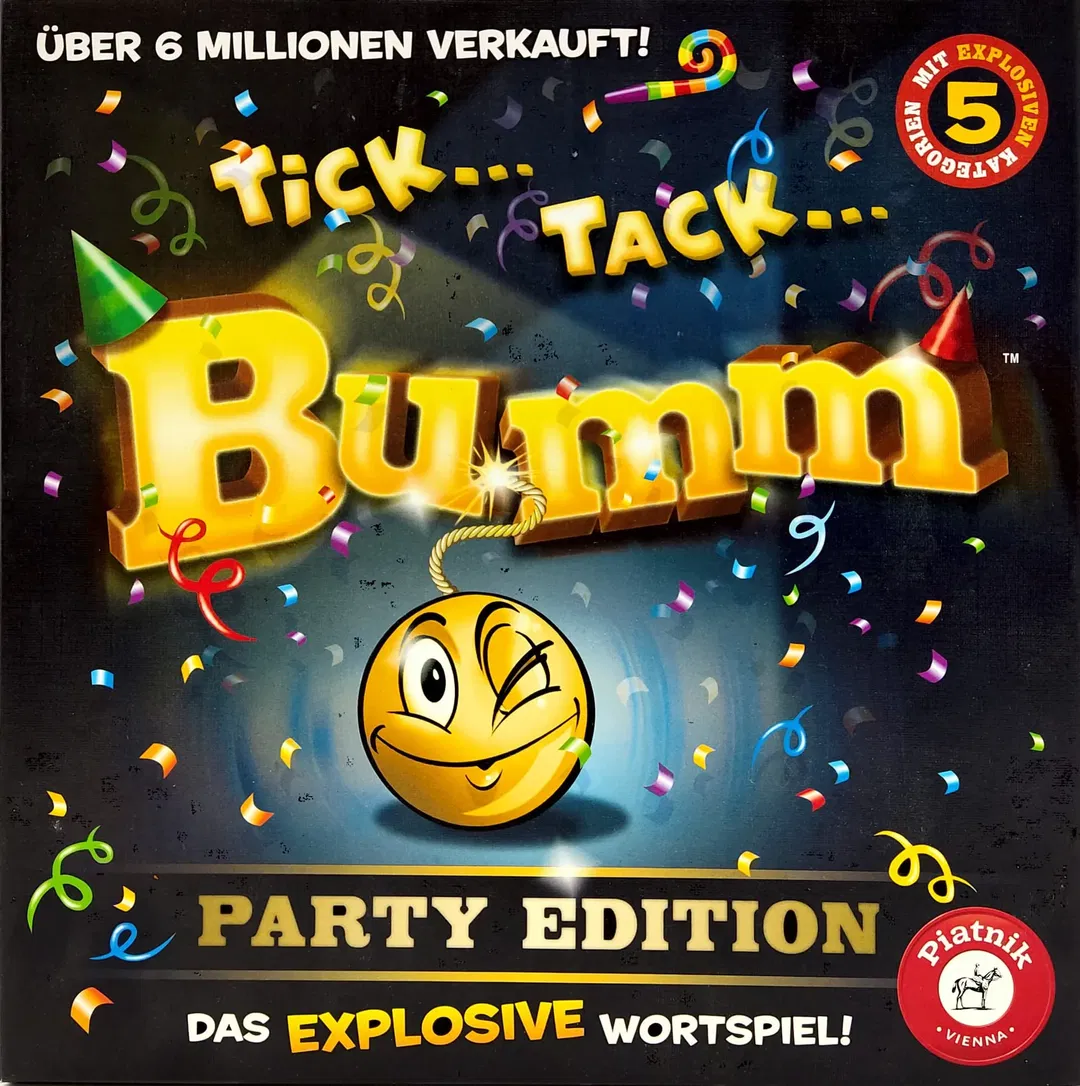 Tick Tack Bumm Party Edition - Gesellschaftsspiel - Piatnik - Bild 1