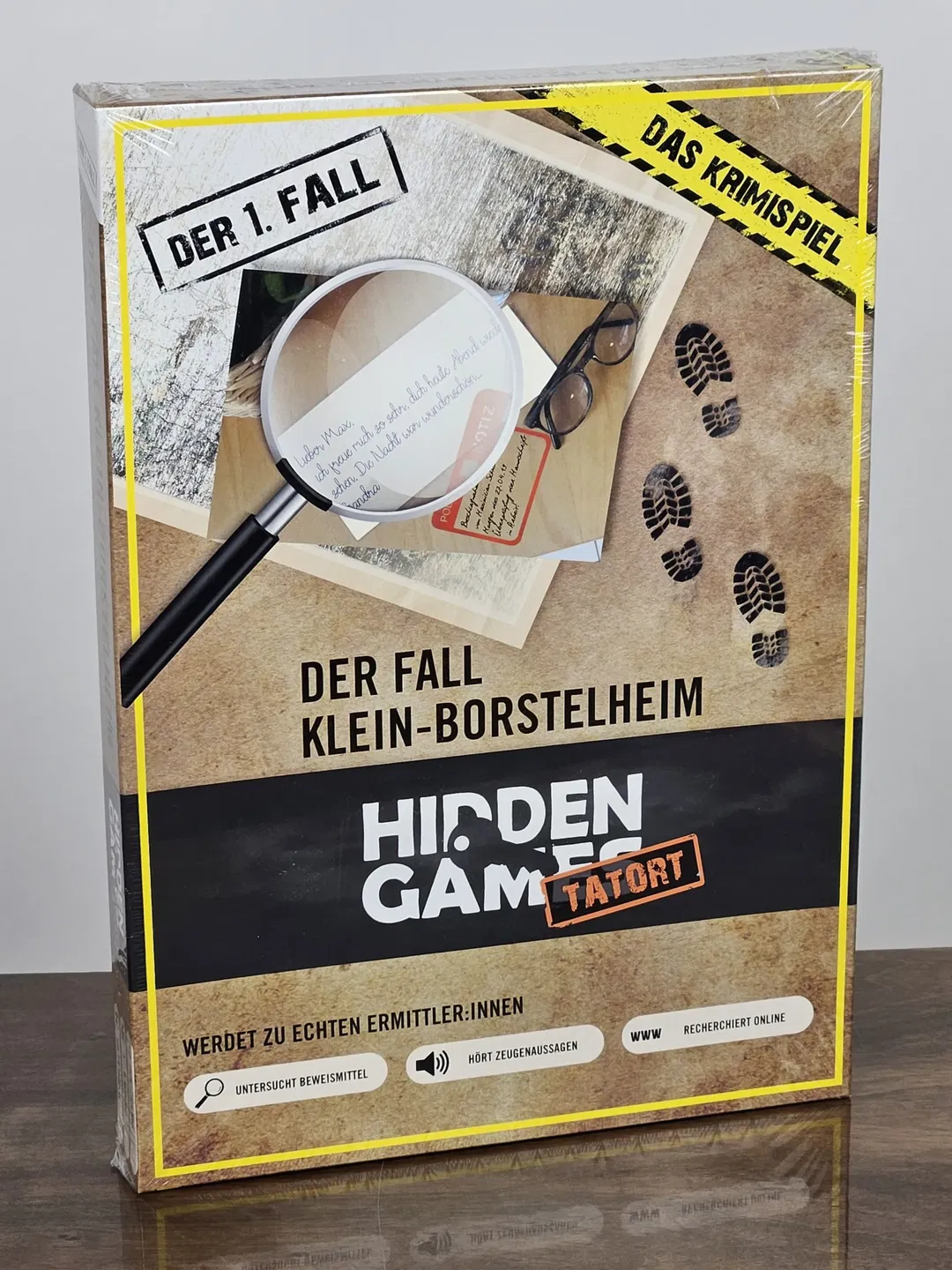 Hidden Games Tatort - Der Fall Klein-Borstelheim - Gesellschaftsspiel - Pegasus  - Bild 1