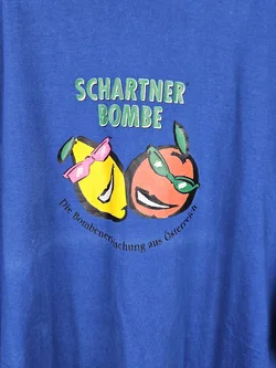 Schartner Bombe Herren T-Shirt, blau - Gr. L - Bild 2
