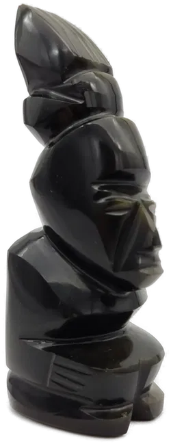 Schwarze Obsidian Figuren - Bild 6
