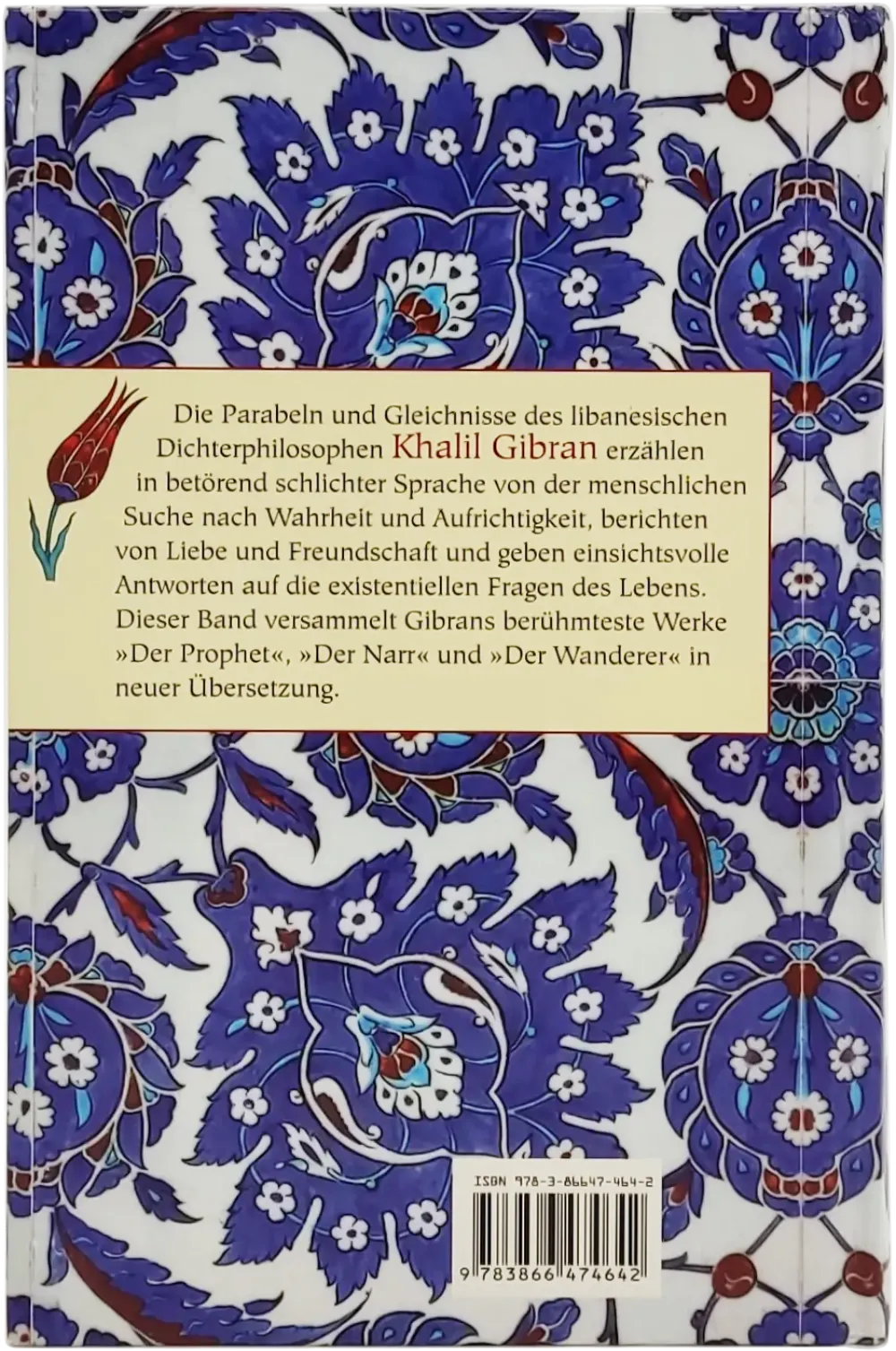 Buch 3 in 1 "Der Prophet, Der Narr, Der Wanderer" von Khalil Gibran – Bild 2