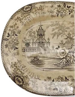 Vintage Obstschale/Obstteller aus Keramik - Bild 2