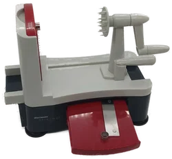 Spiromat Gemüseschneider in rot-weiß-grau - Bild 2