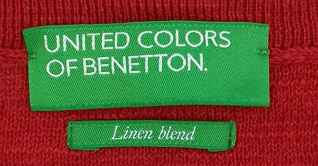 United Colors of Benetton Kindershirt rot Gr. L/G – Bild 3