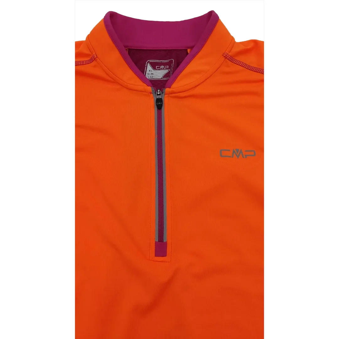 CMP Damen Fahrradtrikot, orange-violett  - Gr. XS / 34 – Bild 6