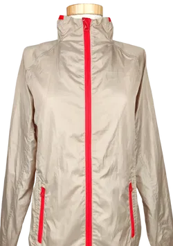 Jaua Wellness Damen Sportjacke, beige - Gr. M - Bild 3