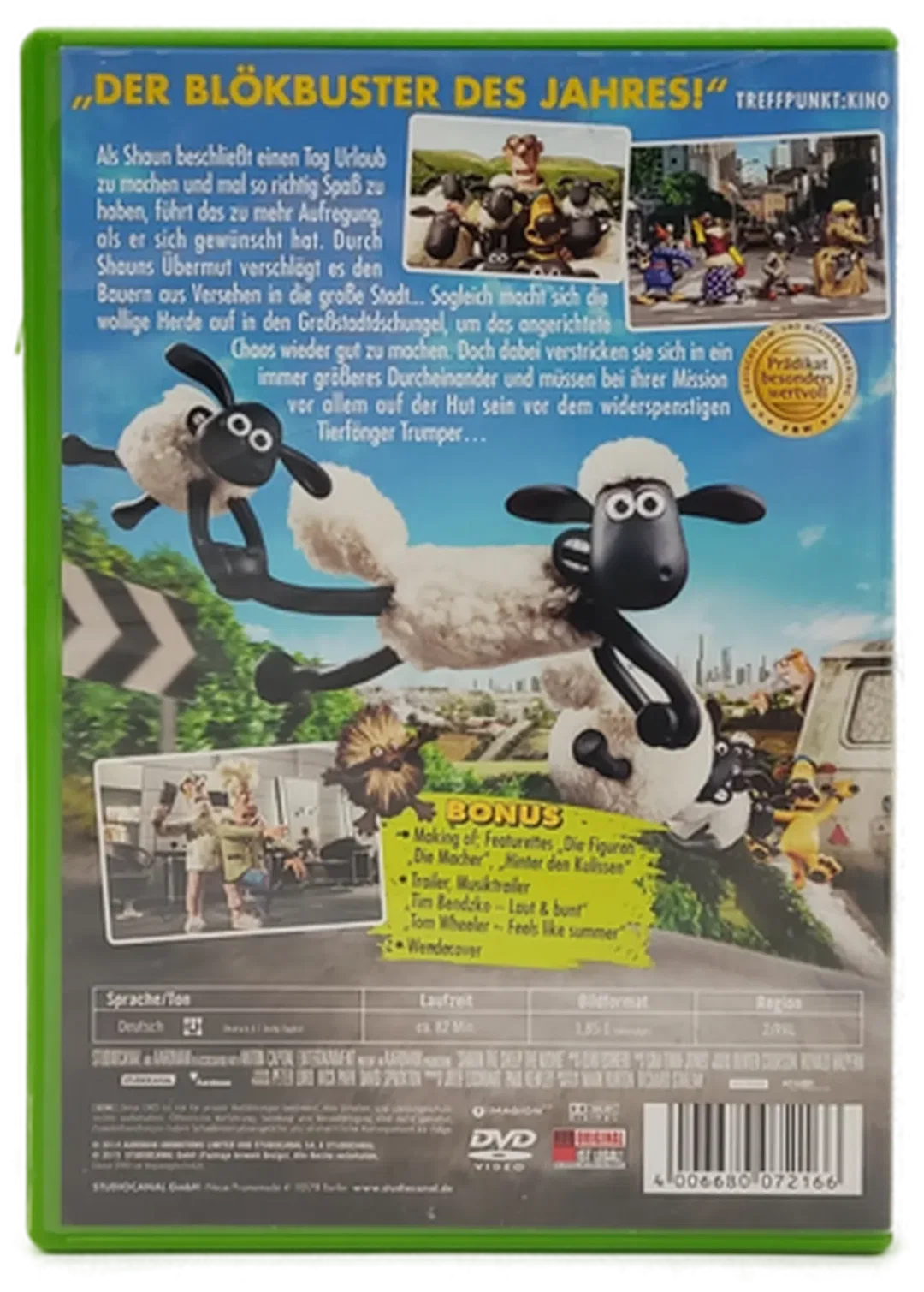 DVD "Shaun das Schaf - der Film" – Bild 2