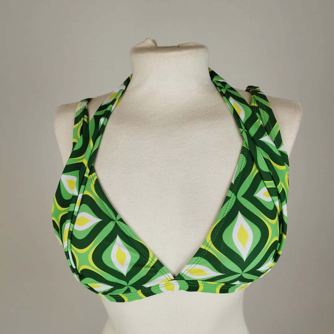Bemustertes Bikini-Top - Gr. M - Bild 4