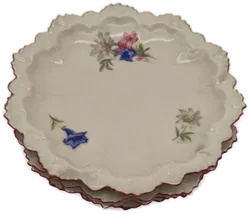 Set aus 3 Porzellanteller von Moritz Zdekauer aus Altrohlau - Bild 1