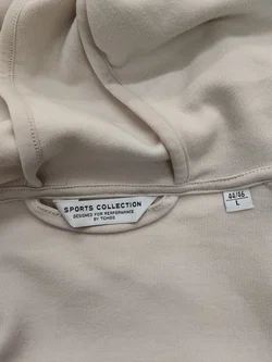 Damenweste Beige mit Kapuze, Gr. 44 | Sportlich – Vorschau 4