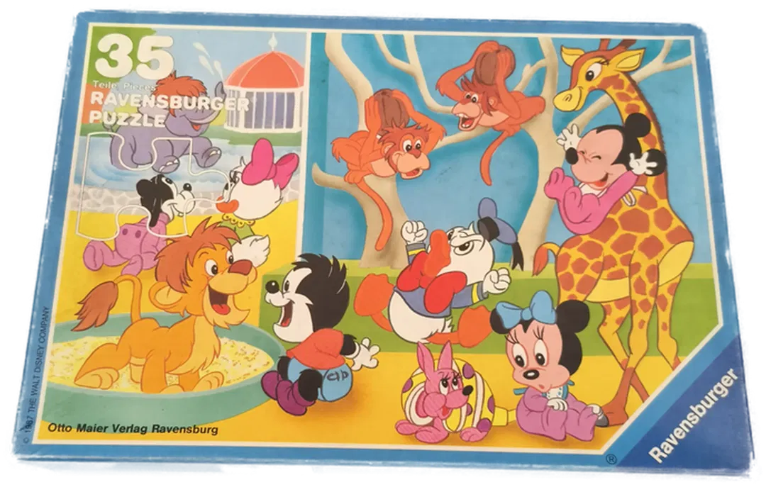 Puzzle Micky Maus, Ravensburger, 35 Teile, Kinder, retro - Bild 4
