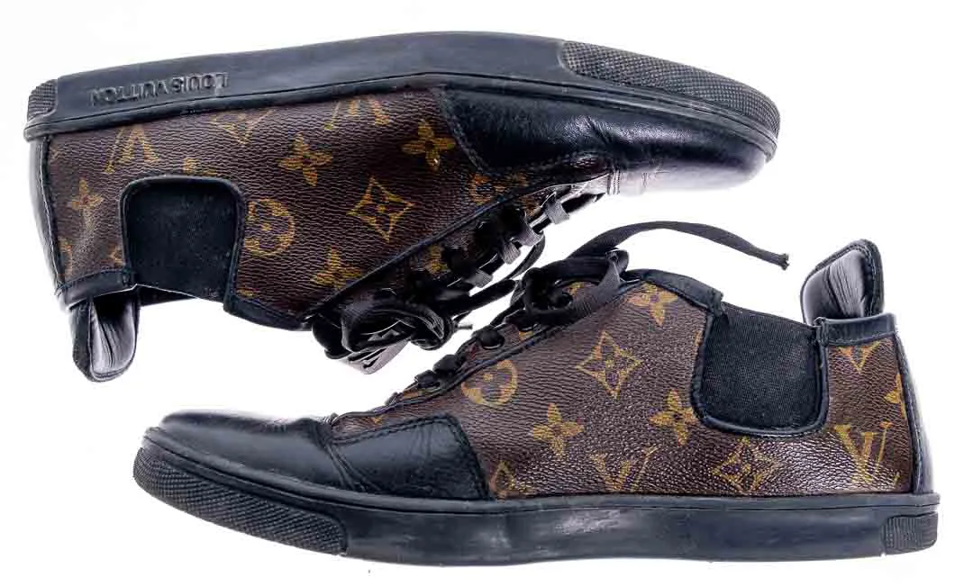 Louis Vuitton Slalom Low Top Monogram Herrenschuhe, Größe 41 – Bild 2