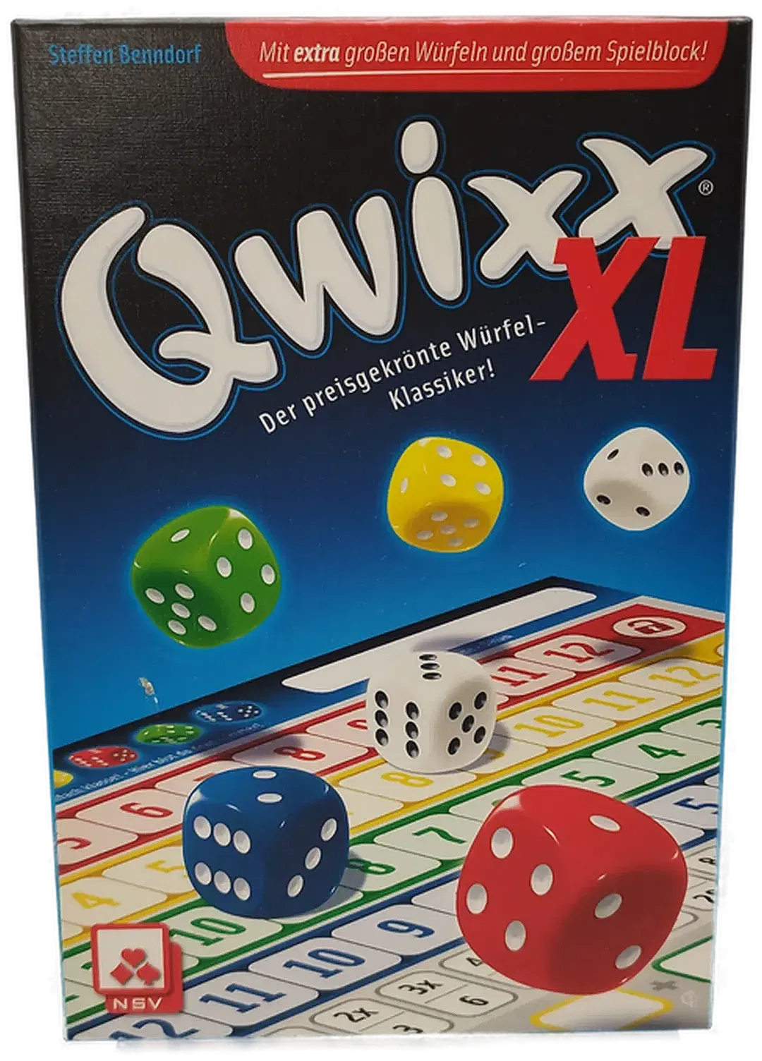 Würfelspiel Qwixx XL (Sonstige) | Familienspaß - Bild 1