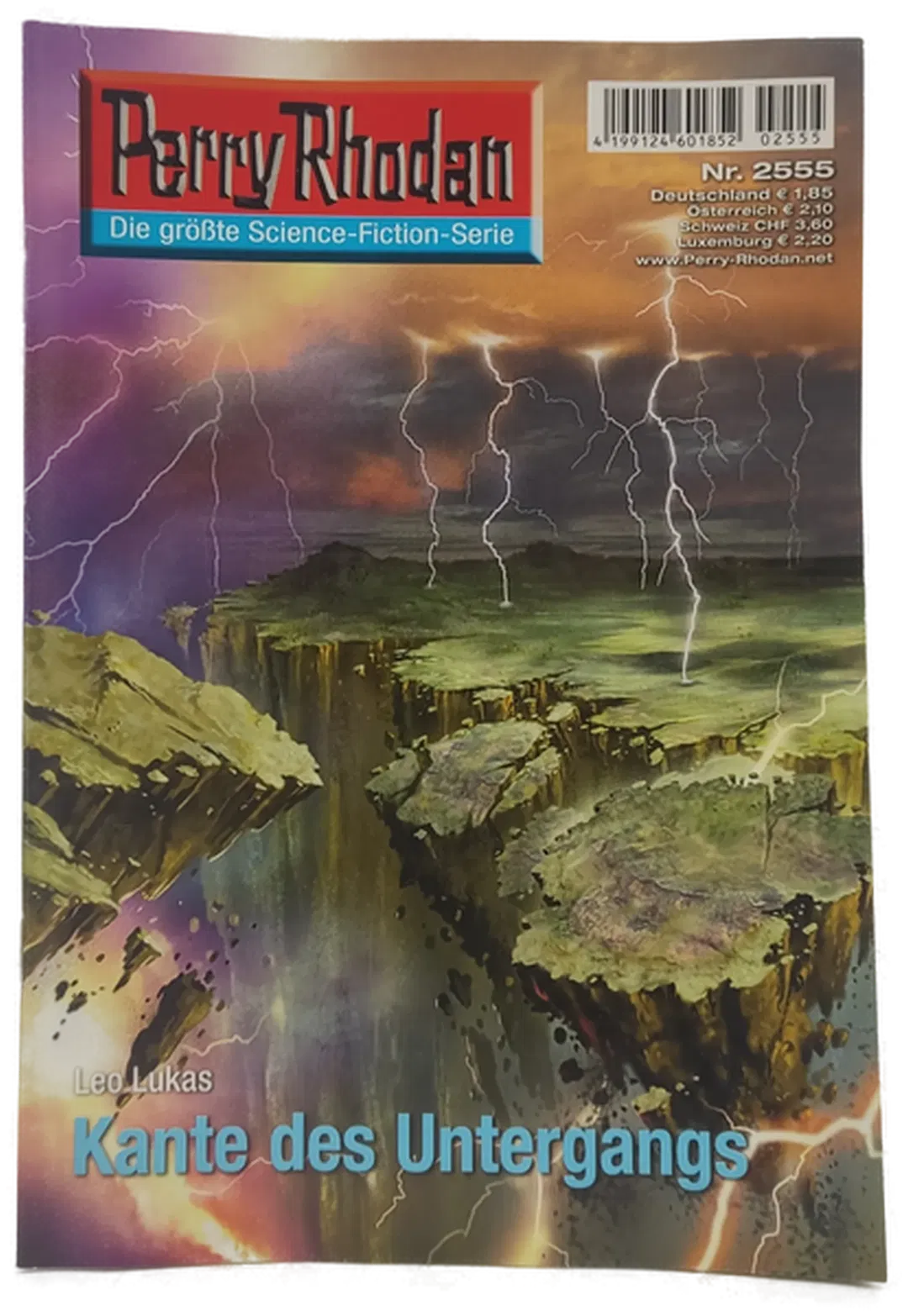 Romanheft Perry Rhodan Kante des Untergangs Erstauflage Nr. 2555 - Bild 1