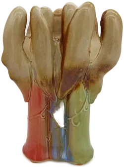 Gruppe aus 3 Engeln - rot, blau, grün - Bild 2