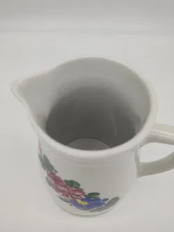 Lilien Porzellan - Kleines Set - Fleisch/Suppenteller & Krug 'Alpenflora', 8 Teile - Bild 10