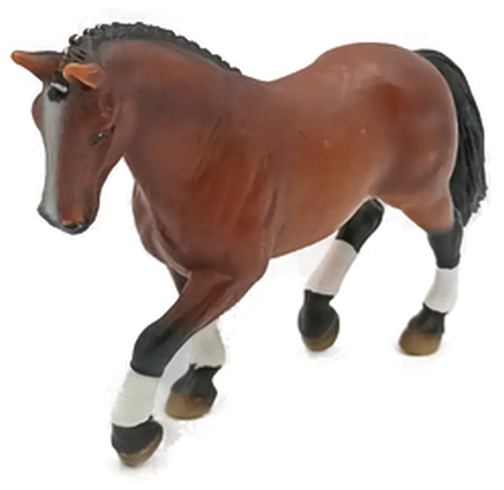 Schleich Figur braunes Pferd - Bild 1