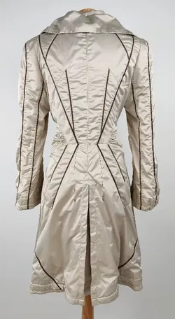 Sportalm Damen Mantel, beige - Gr. S  - Bild 3