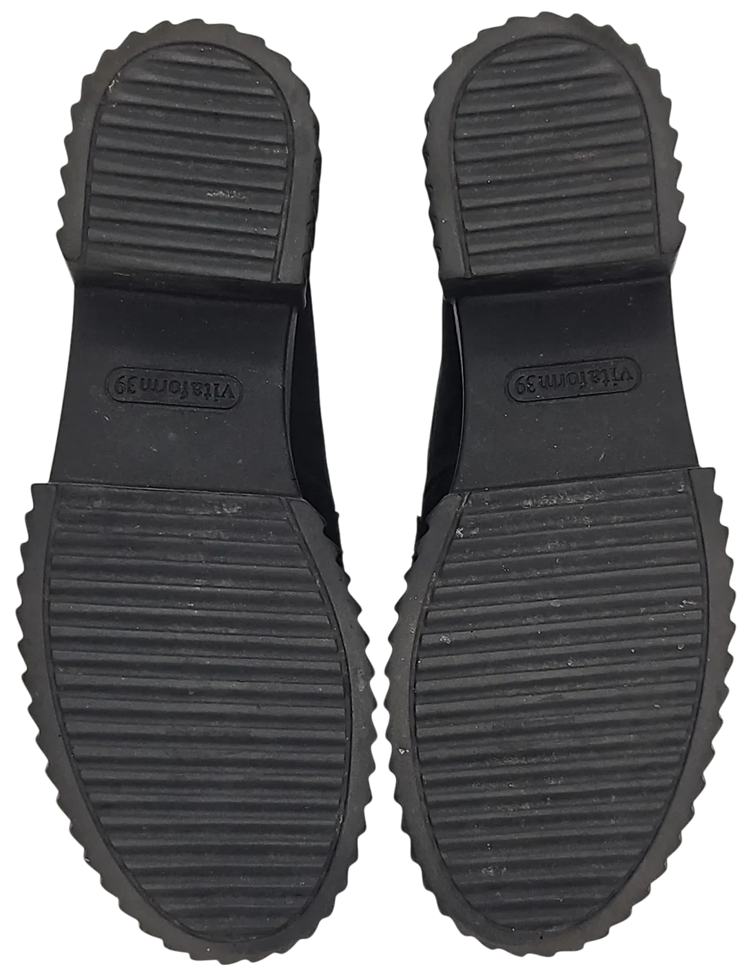 vitaform Damen Veloursleder Schuhe, schwarz - Gr. 39 – Bild 3