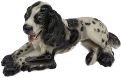 Cocker Spaniel Figur von Gloriette Keramik  - Bild 1