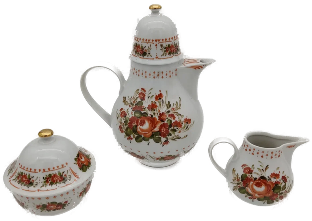 Kaffeeservice 4-Teilig Sonstige Porzellan | Retro-Charme – Bild 7